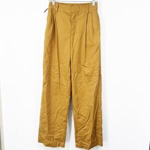 TNA Aritzia High Rise Pleated Trouser Pants NWOT